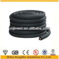 Closed-cell soundproof nbr pvc rubber foam thermal insulation tube pipe